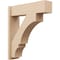 Ekena Millwork 7 1/2-in W x 26-in D x 30-in H Balboa Block Rough Cedar Woodgrain TimberThane Outlooker, Primed Tan OUTUR075X26X30BOA44RCPR - alternate 1